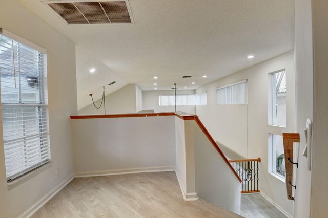 a view of an entryway with stairs