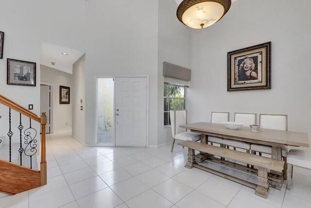 a room with furniture and window