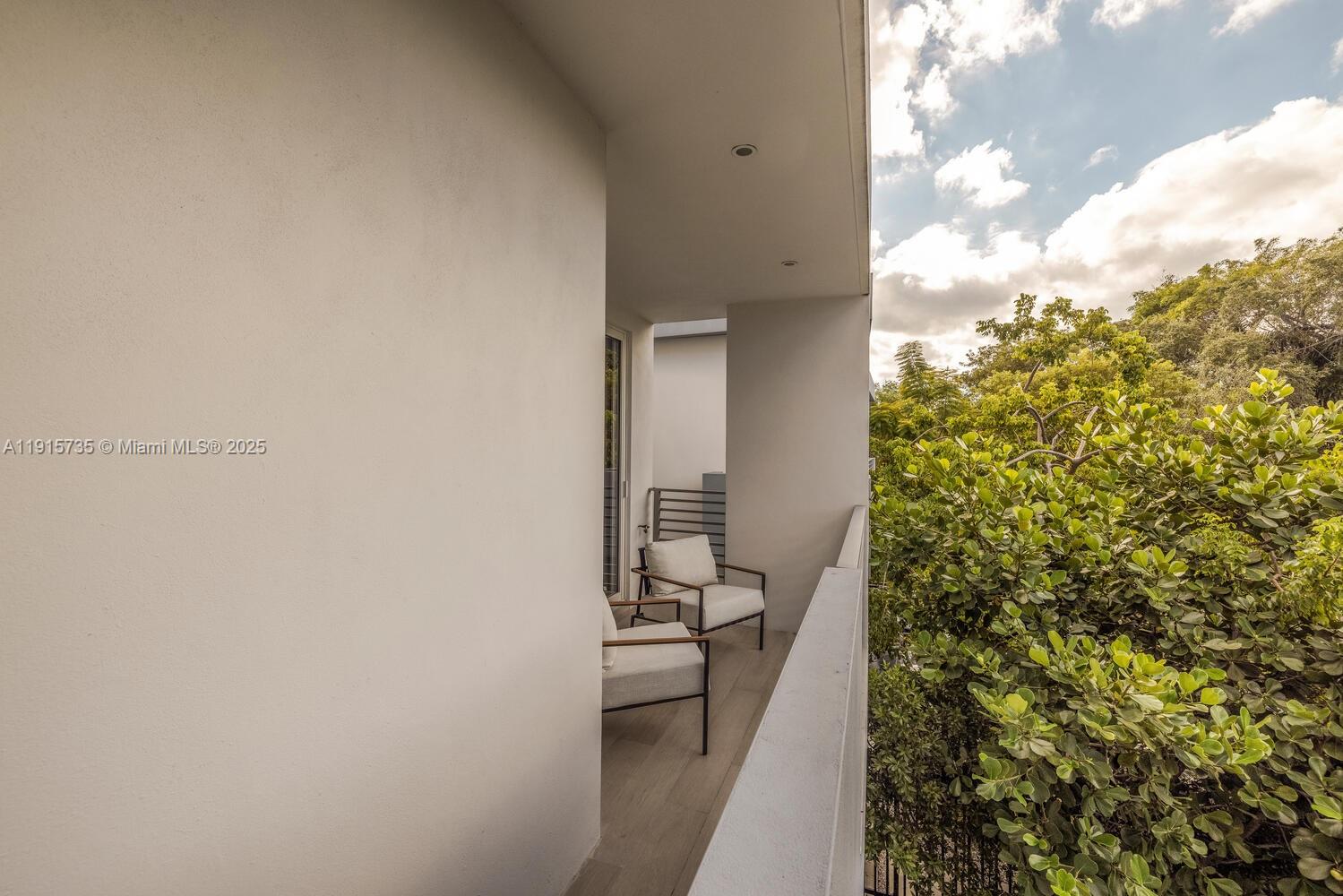 2851 Southwest 33rd Court, Unit 2851 Miami, FL 33133 - Photo 41 of 45 a view of a balcony