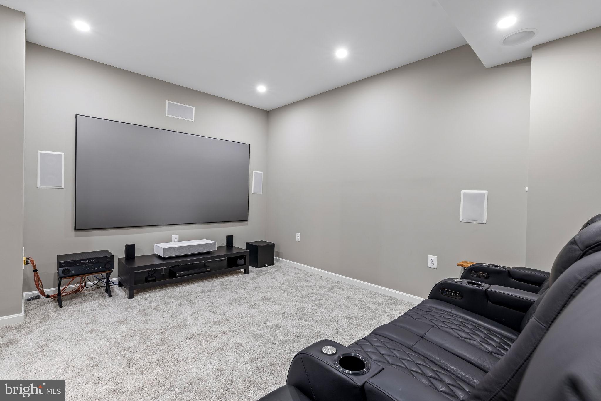 14536 Black Ankle Road Mount Airy, MD 21771 - Photo 30 of 41 Modern home theater retreat.
