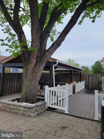 a view of a house with a patio