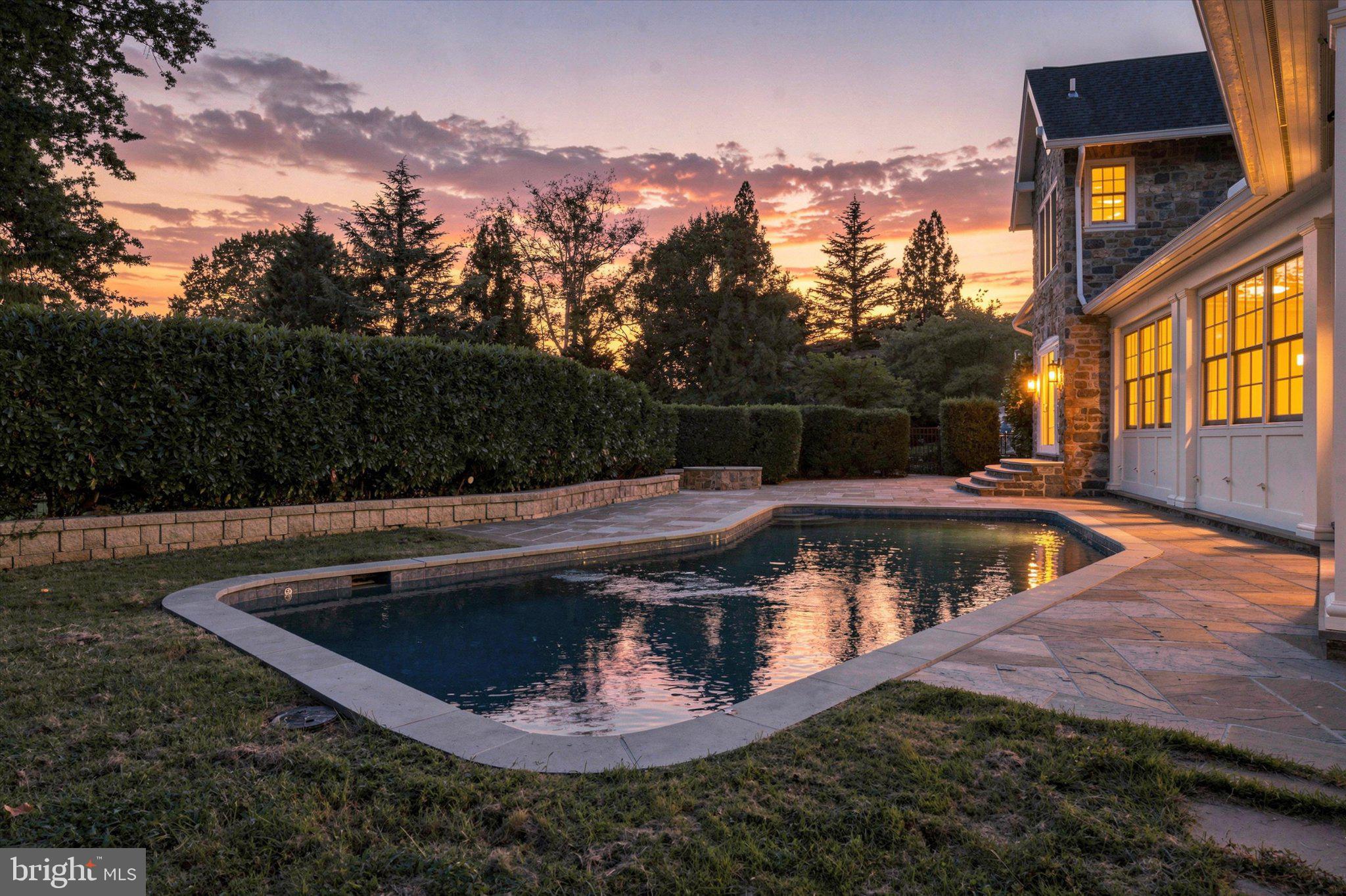 317 Aubrey Road Wynnewood, PA 19096 - Photo 51 of 51 Heated swimming pool