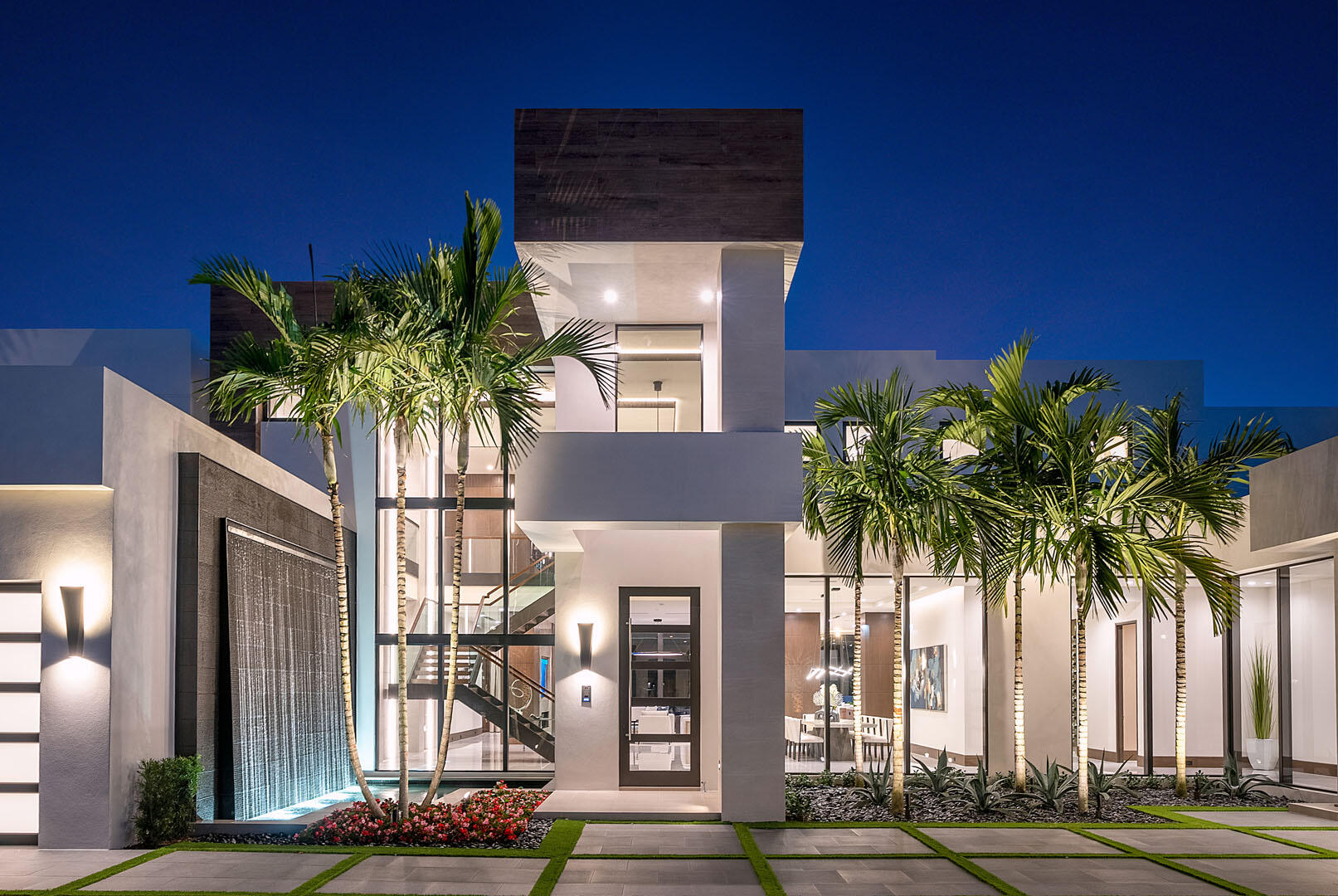 298 West Key Palm Road Boca Raton, FL 33432 - Photo 61 of 82 a front view of a house with a yard