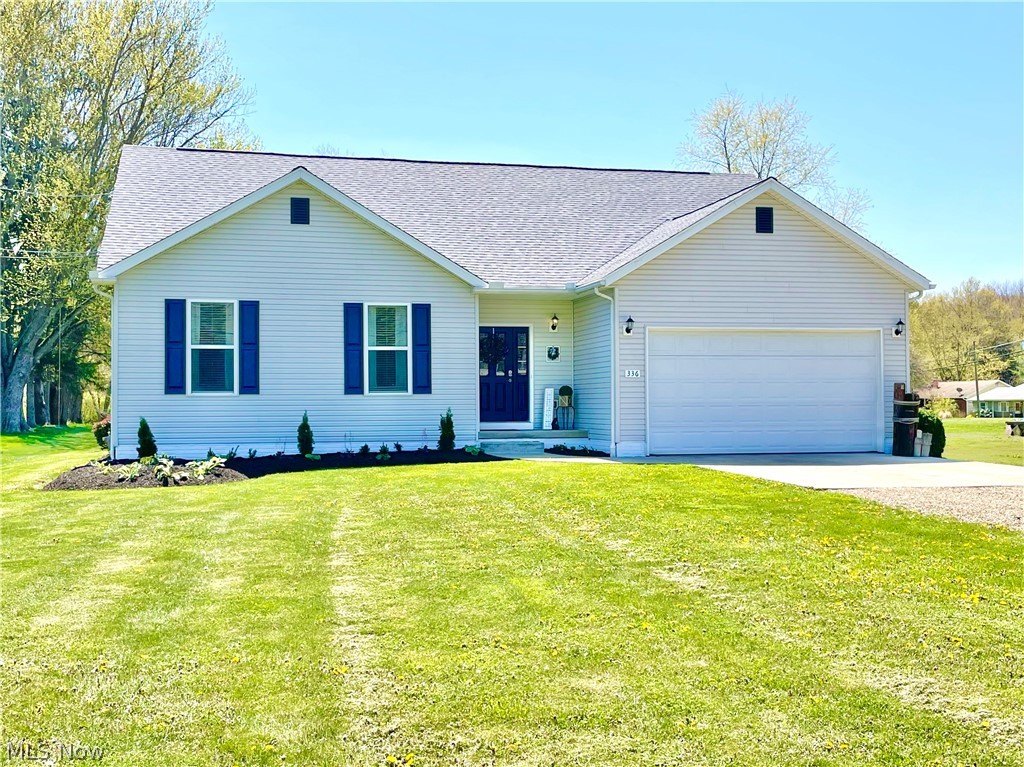 336 West Nimisila Road New Franklin, OH 44319 - Photo 1 of 19 This modern Cape Cod combines ranch styling with cleverly placed second floor!