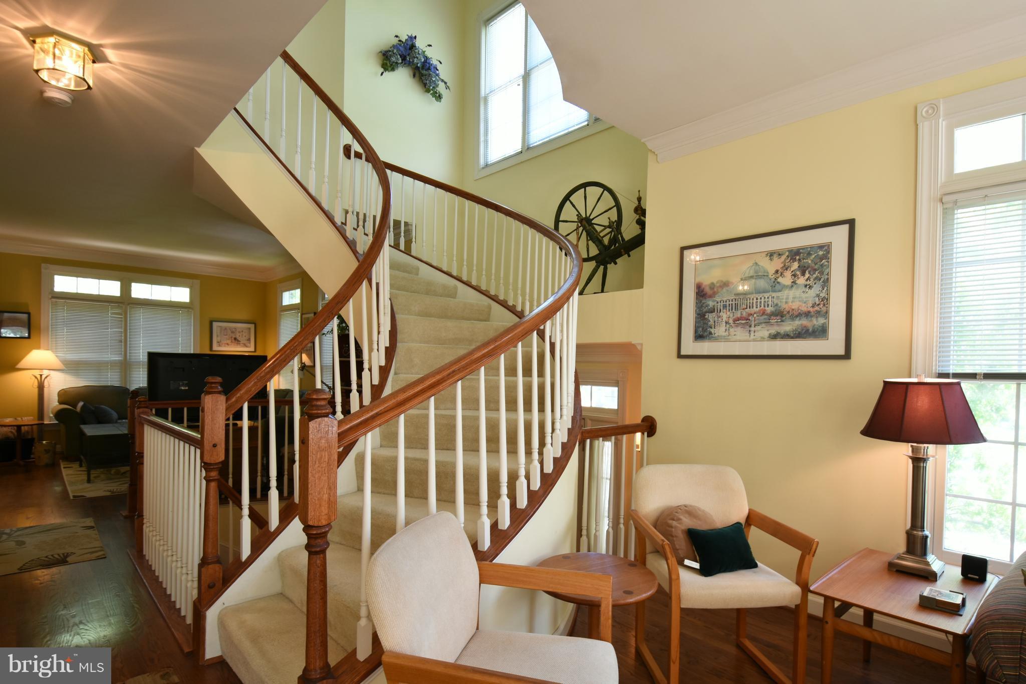 101 Rees Place Falls Church, VA 22046 - Photo 15 of 28 Staircase Main Floor