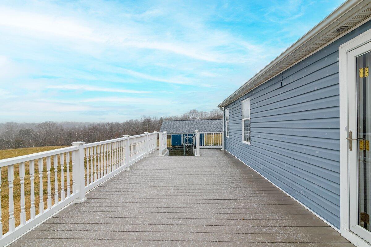 652 Marcus-823 Road Rocky Mount, VA 24151 - Photo 15 of 34 a view of a balcony with wooden floor and city view