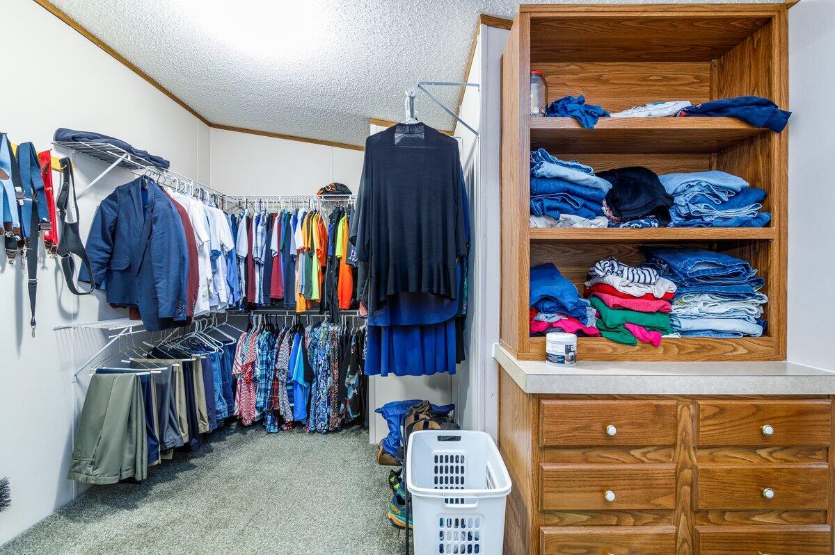 652 Marcus-823 Road Rocky Mount, VA 24151 - Photo 20 of 34 a view of walk in closet with clothes and shoes