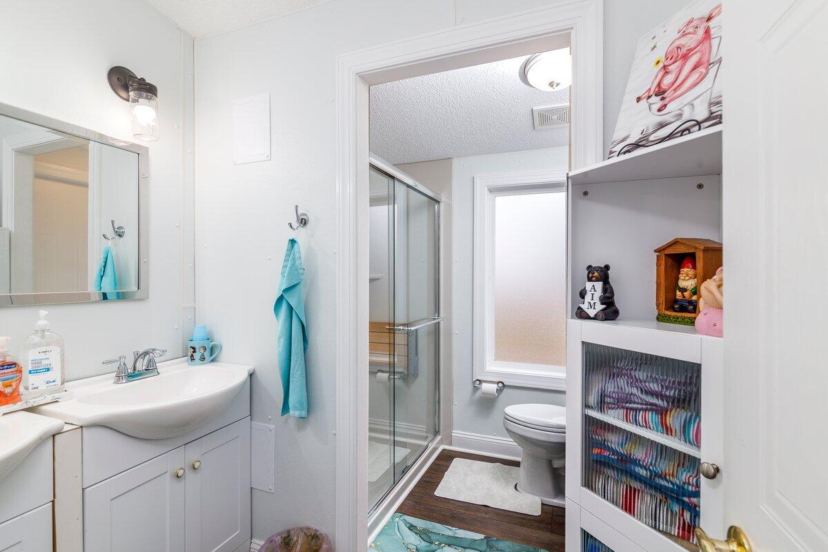 652 Marcus-823 Road Rocky Mount, VA 24151 - Photo 28 of 34 a en suite bathroom with a toilet sink and mirror