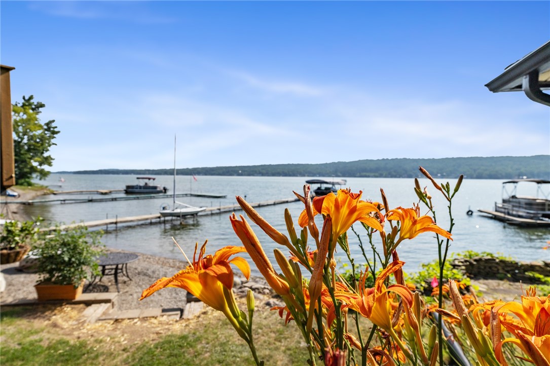 5317 West Lake Road Geneseo, NY 14454 - Photo 14 of 50 BEAUTIFUL FLOWERS WITH AMAZING LAKE VIEWS