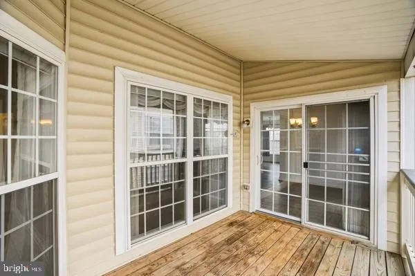 a view of front door