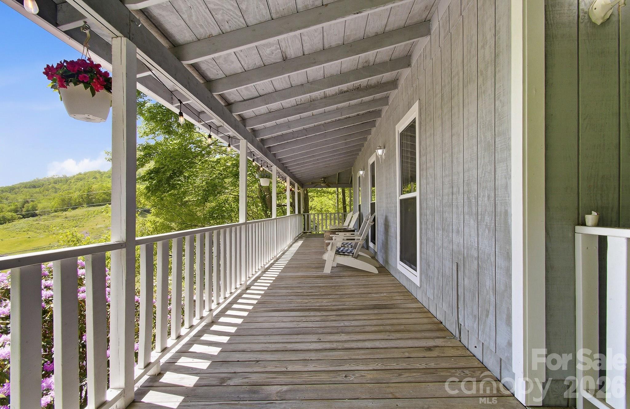 2131 Coleman Mountain Road Waynesville, NC 28785 - Photo 29 of 40 a view of a balcony