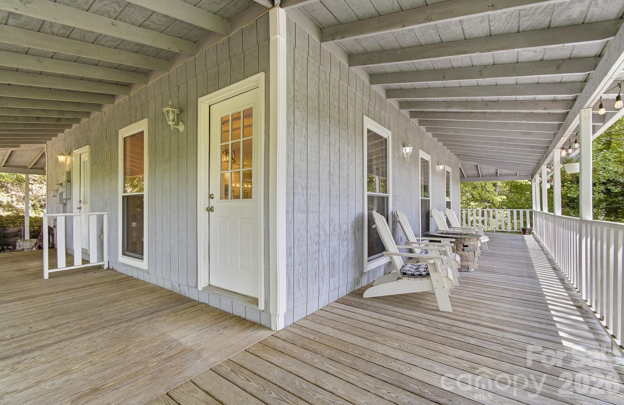 2131 Coleman Mountain Road Waynesville, NC 28785 - Photo 30 of 40 a view of outdoor space with seating space