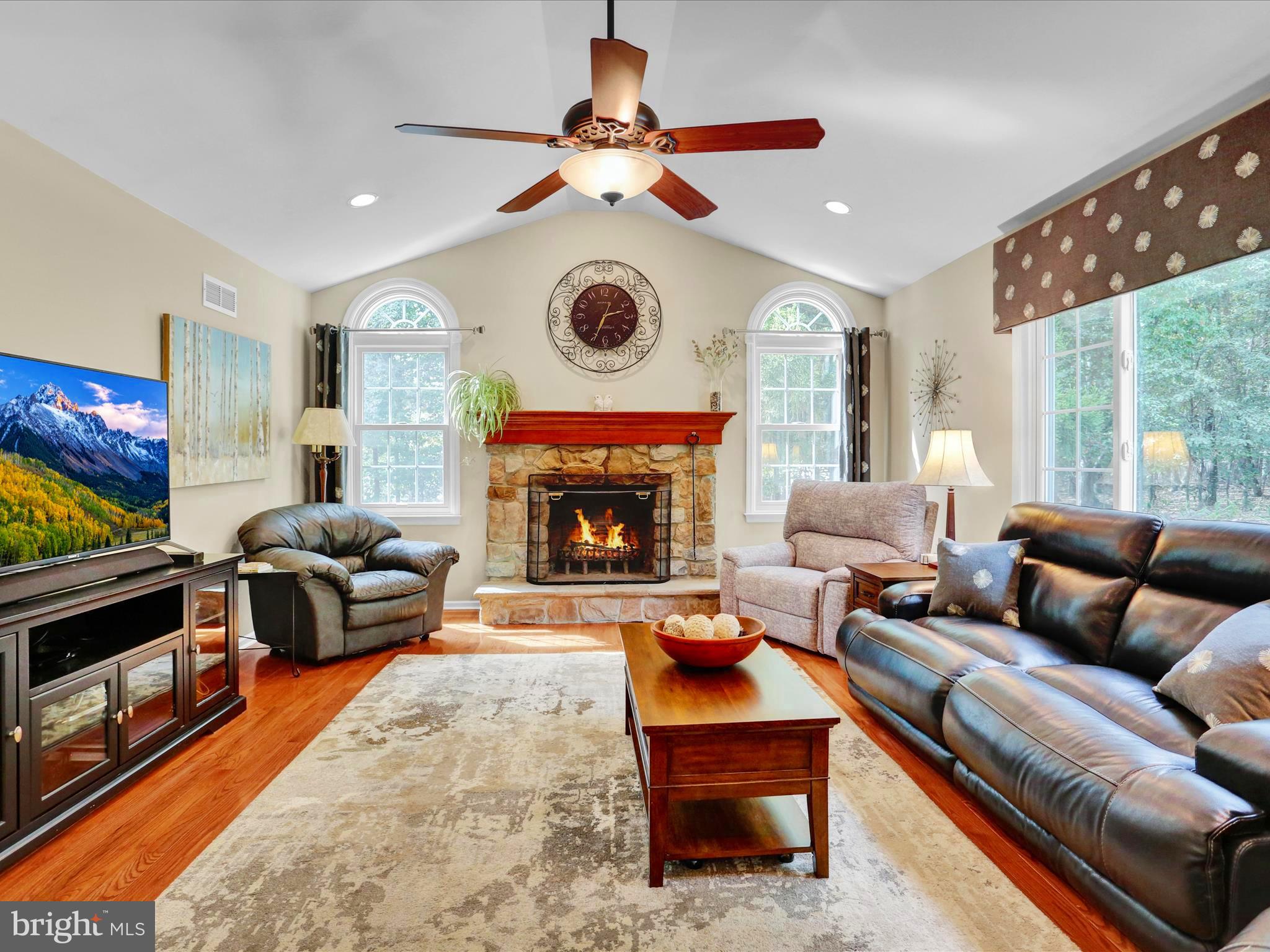 111 Overlook Road Morgantown, PA 19543 - Photo 13 of 53 Family Room with Cathedral Ceiling