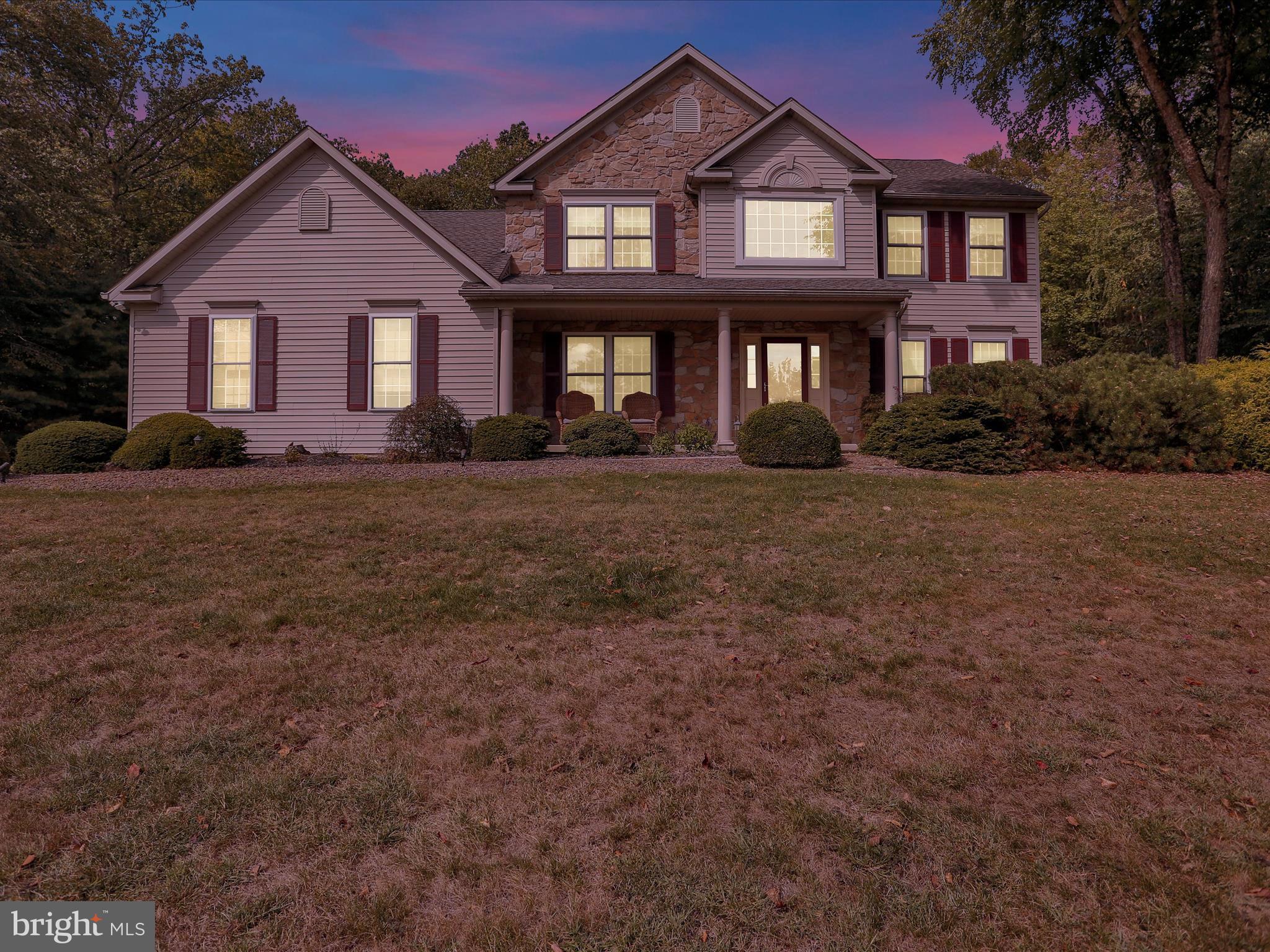 111 Overlook Road Morgantown, PA 19543 - Photo 2 of 53 Twilight View - Ext Front