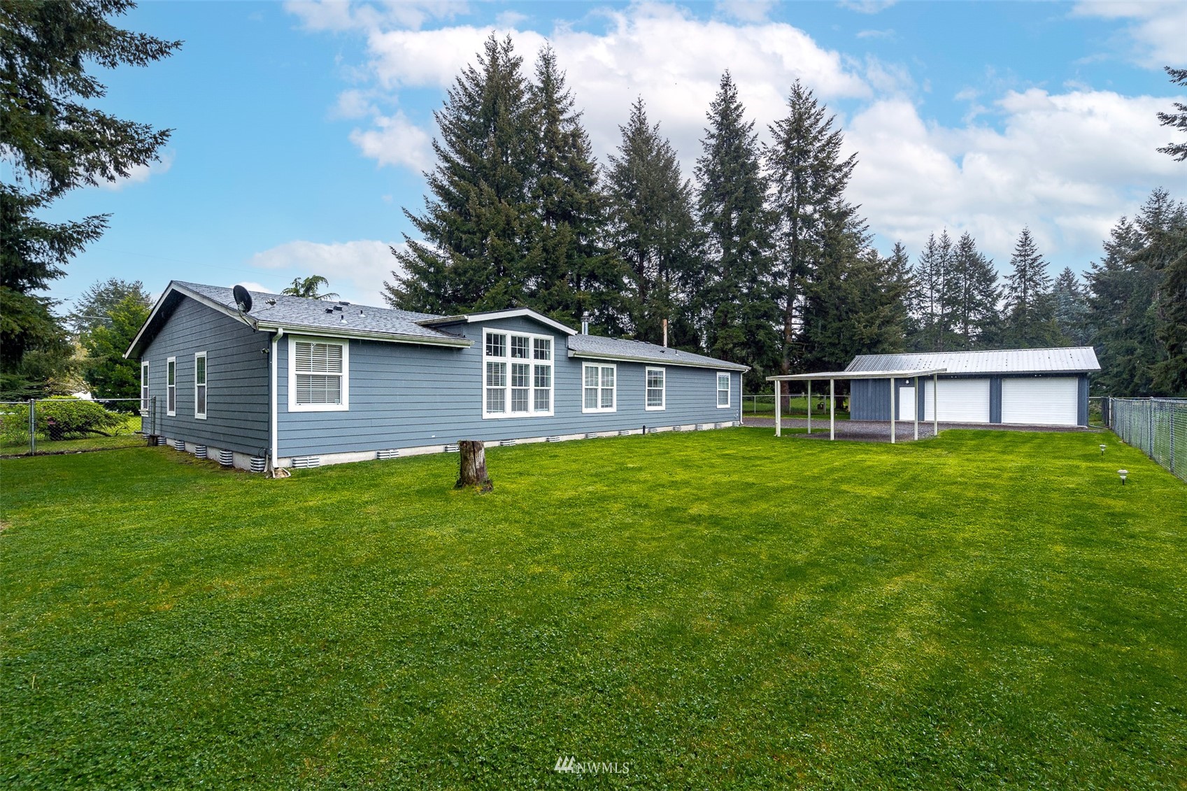 17509 Pendleton Street Southwest Rochester, WA 98579 - Photo 8 of 33 a view of a house with a backyard