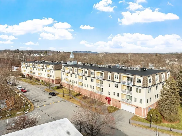 a view of a terrace with skyline