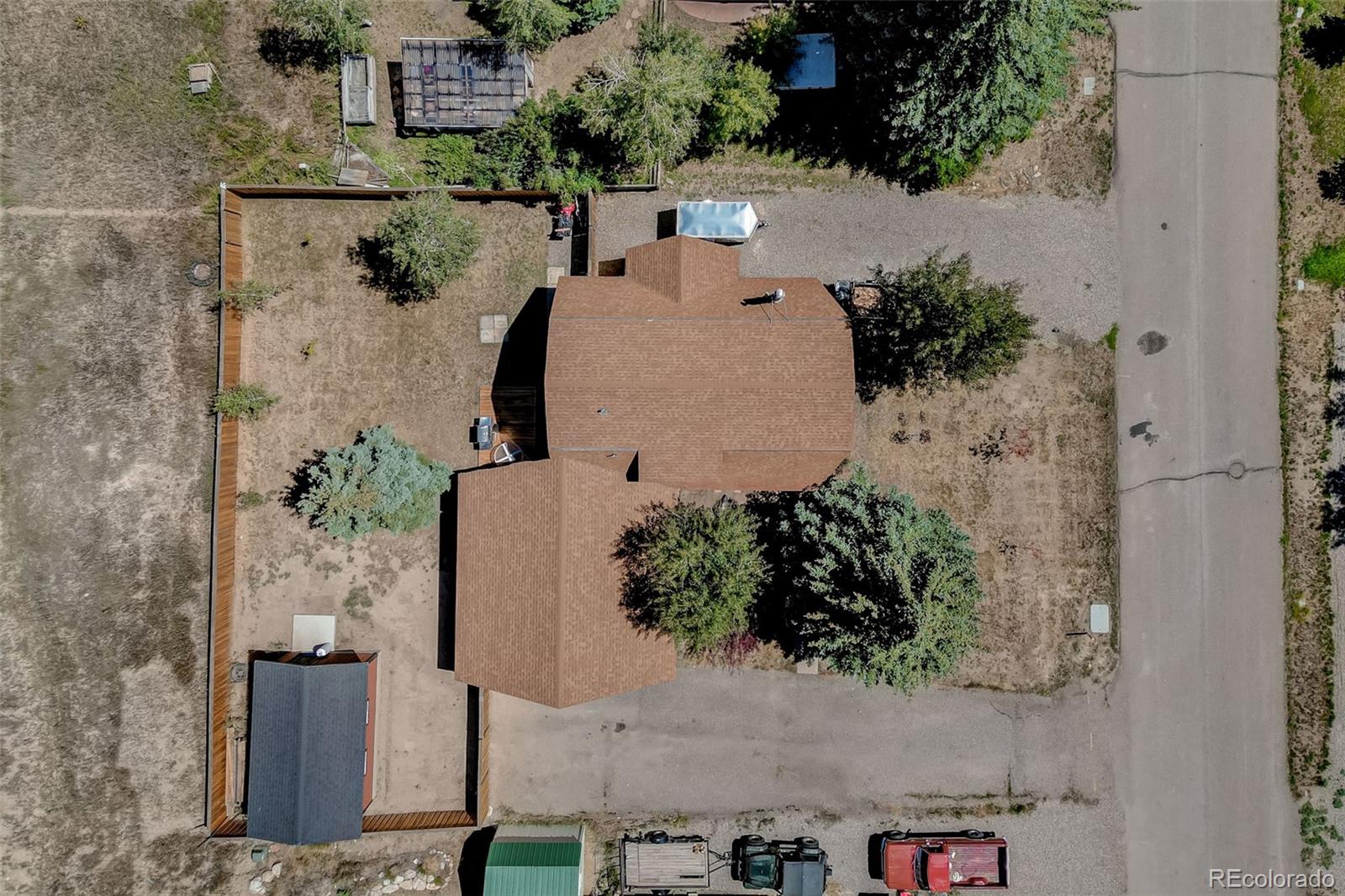 27320 Moonlight Way Steamboat Springs, CO 80487 - Photo 36 of 37 an aerial view of a house with a yard