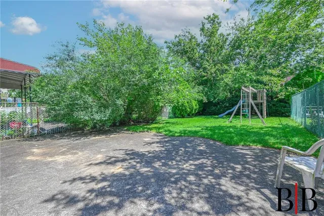 a view of a out door space area