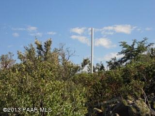 2194 Forest Mountain Road Prescott, AZ 86303 - Photo 12 of 12 White Pole at Building Envelope