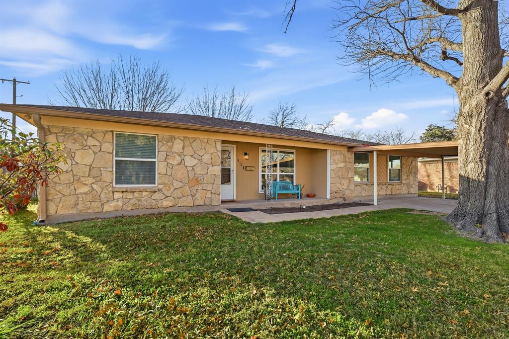 816 Ruidoso Drive Saginaw, TX 76179 - Photo 13 of 22 a view of a house with a backyard