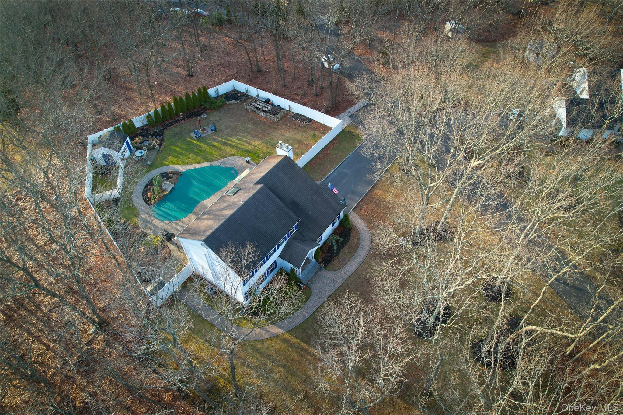 194 Miller Place Road Miller Place, NY 11764 - Photo 46 of 50 an aerial view of a house with a yard