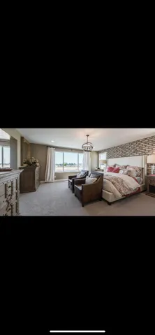 a view of open space with lots of counter space