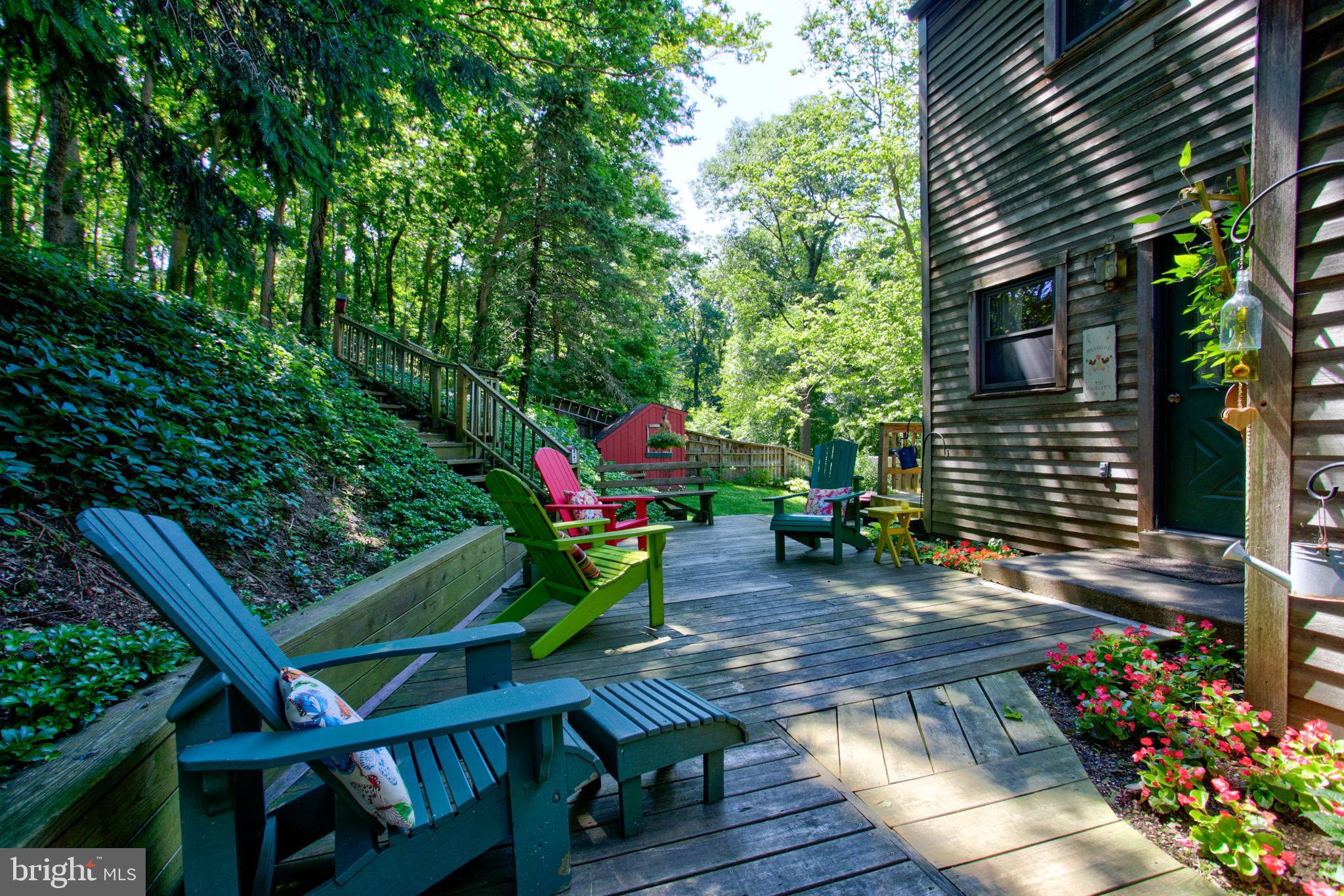 3091 Back Run Road Manheim, PA 17545 - Photo 29 of 40 Gorgeous shaded rear deck.