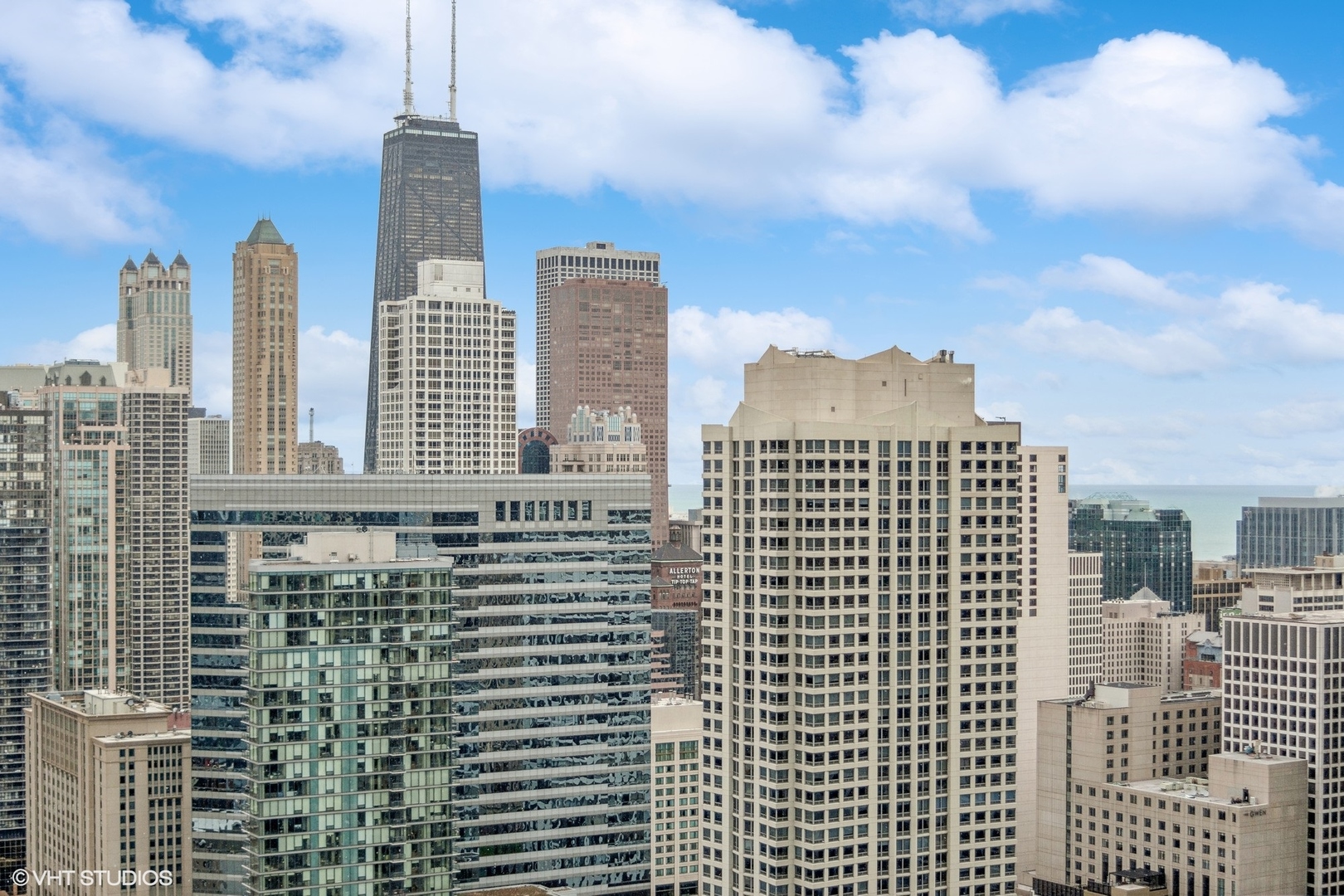 300 North State Street, Unit 4705 Chicago, IL 60654 - Photo 14 of 17 a view of city with tall buildings