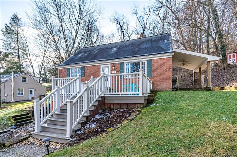 105 Deer Road Pittsburgh, PA 15237 - Photo 1 of 25 A 16x16 composite deck leads you to the front door of this cute cape cod with large addition on the back.