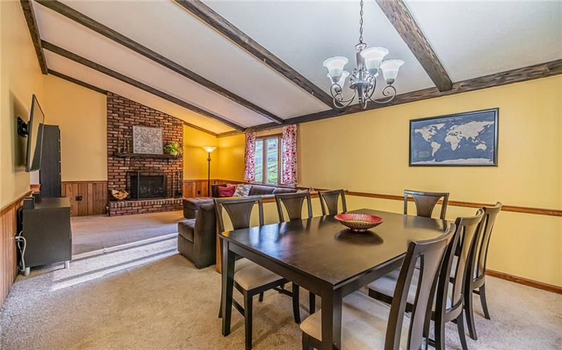 105 Deer Road Pittsburgh, PA 15237 - Photo 8 of 25 Wow. Imagine time spent in this huge great room addition with vaulted ceiling.