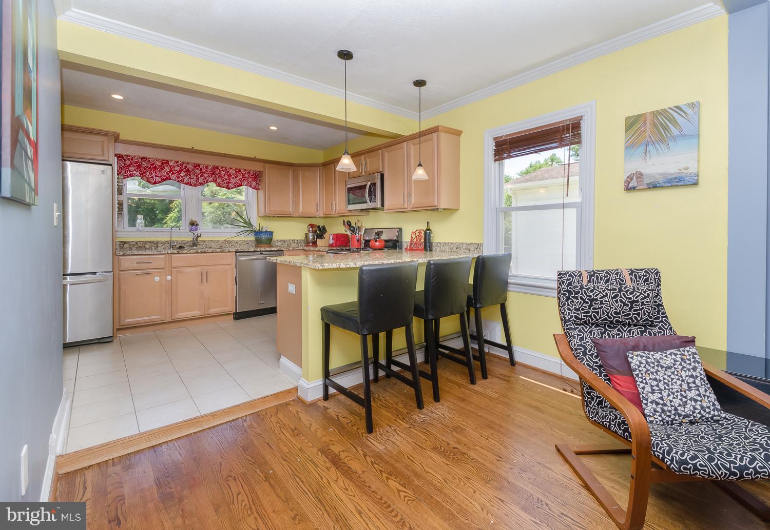 5509 Taylor Road Riverdale, MD 20737 - Photo 16 of 40 Living Room to Kitchen