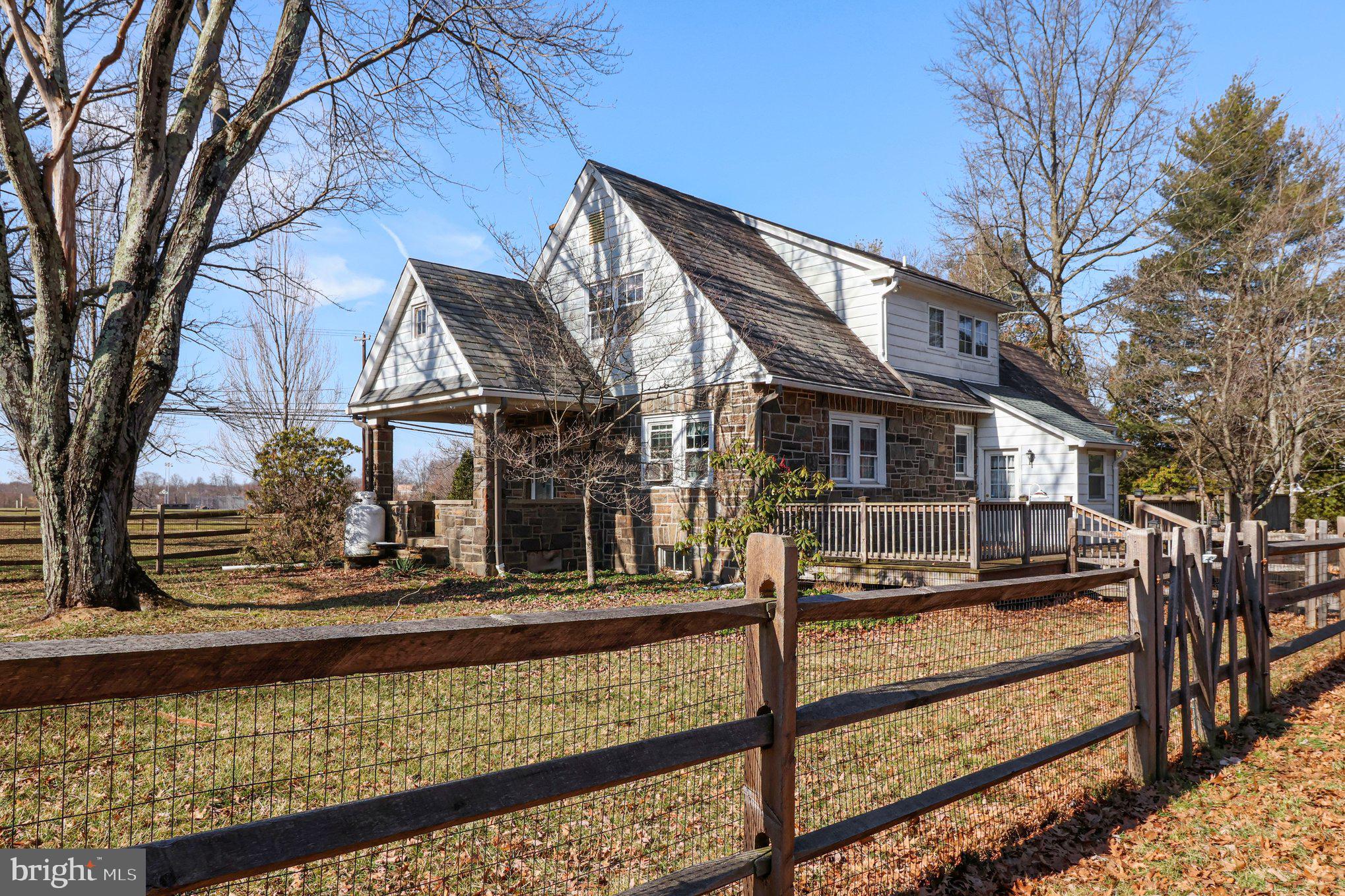 3159 Bristol Road Doylestown, PA 18901 - Photo 39 of 40 a view of a house with wooden fence