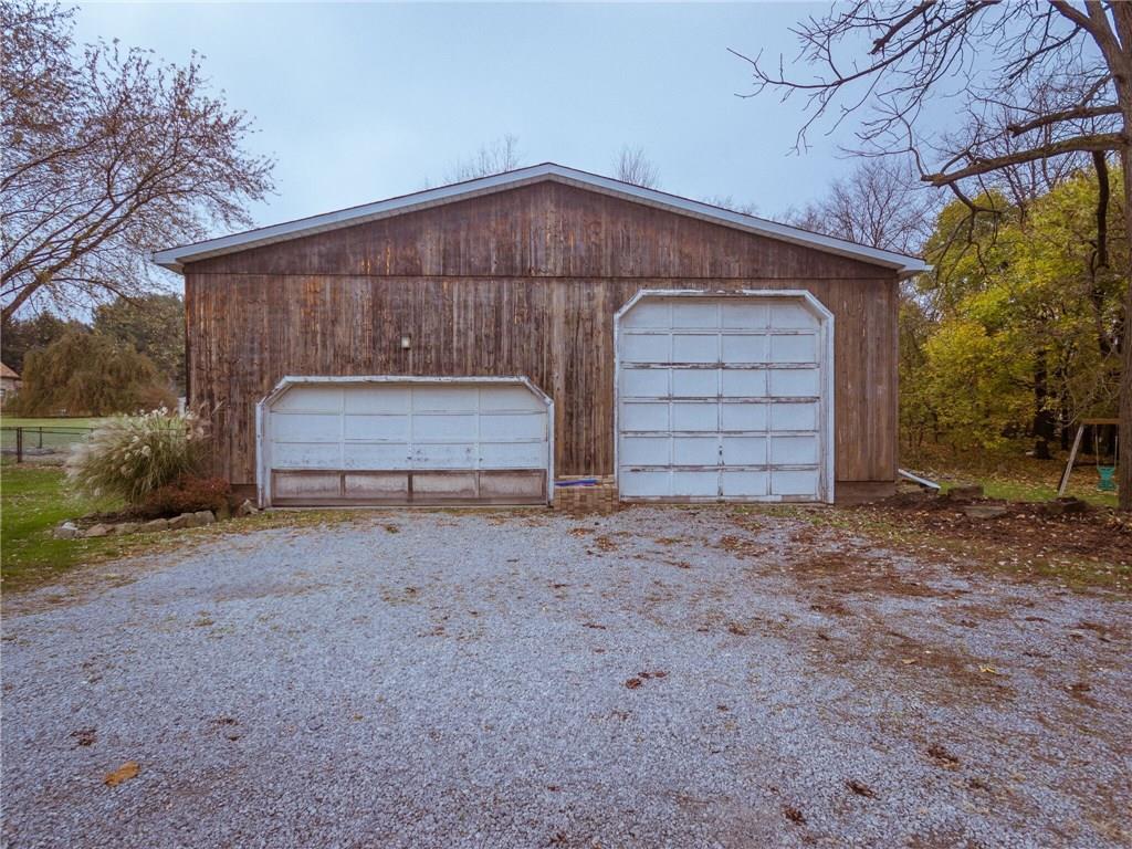 2022 Darlington Road Beaver Falls, PA 15010 - Photo 16 of 20 GARAGE HAS ELECTRIC AND CONCRETE FLOOR. PLENTY OF ROOM TO TURN AROUND IN DRIVE