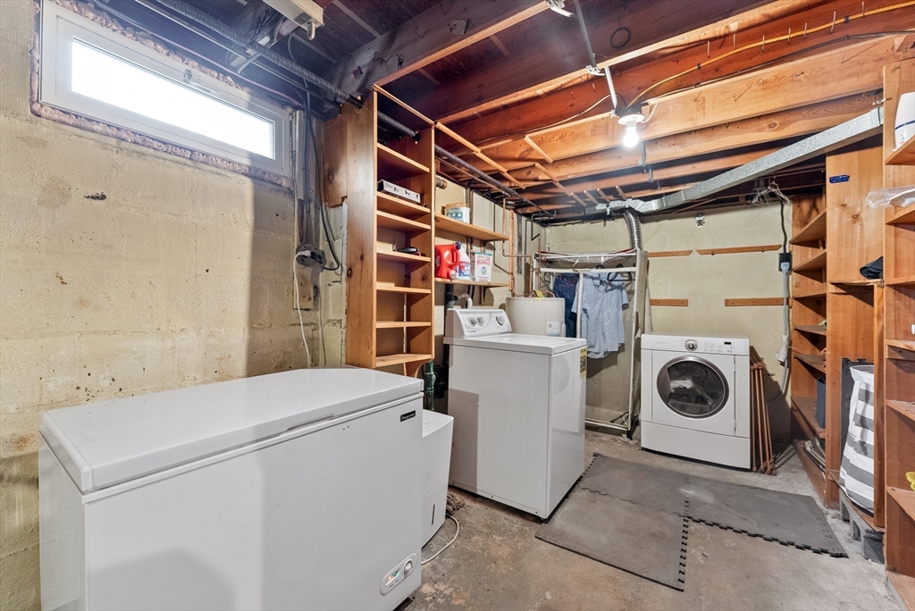 430 Amostown Road West Springfield, MA 01089 - Photo 32 of 41 a utility room with dryer and washer