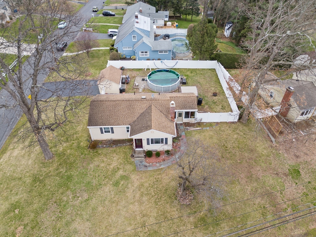 430 Amostown Road West Springfield, MA 01089 - Photo 35 of 41 an aerial view of a house with outdoor space