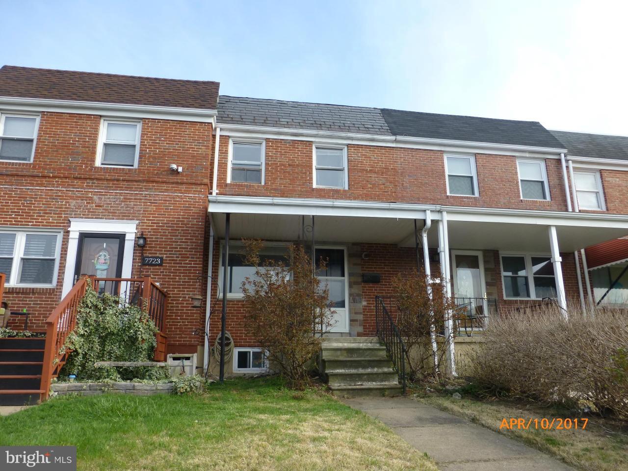 7721 Eastdale Road Baltimore, MD 21224 - Photo 1 of 15 Exterior (Front)