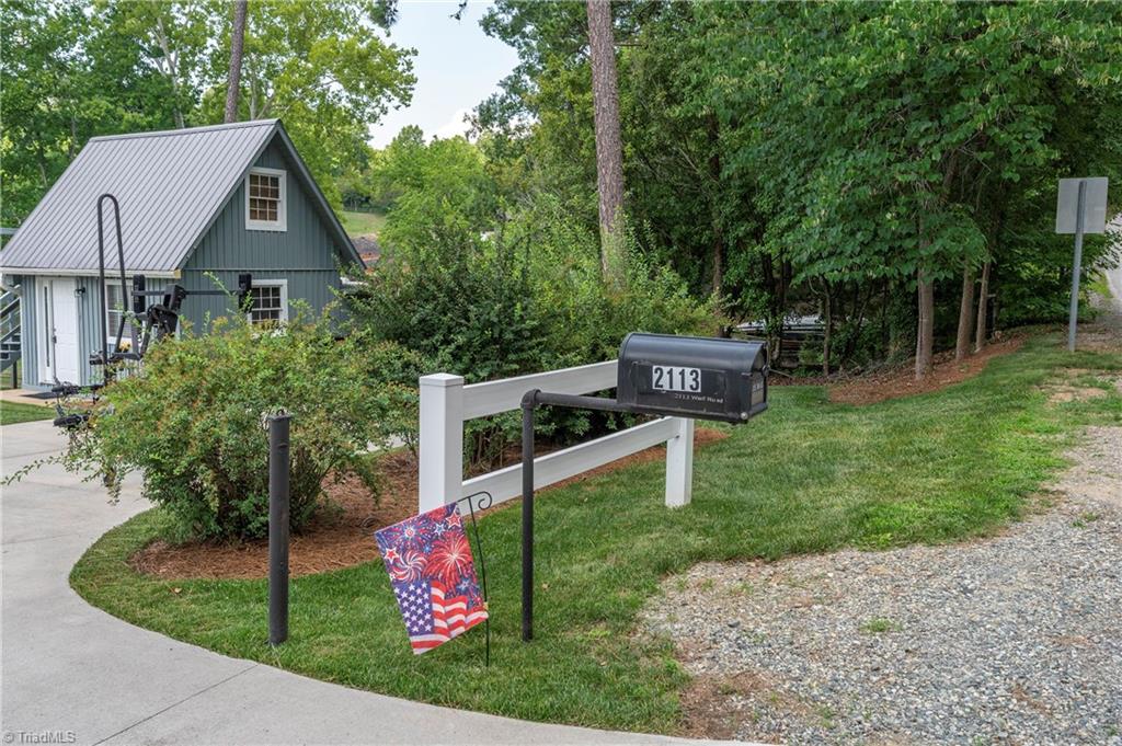 2113 Warf Road Lexington, NC 27292 - Photo 43 of 50 Double tiered spacious deck off the Sunroom