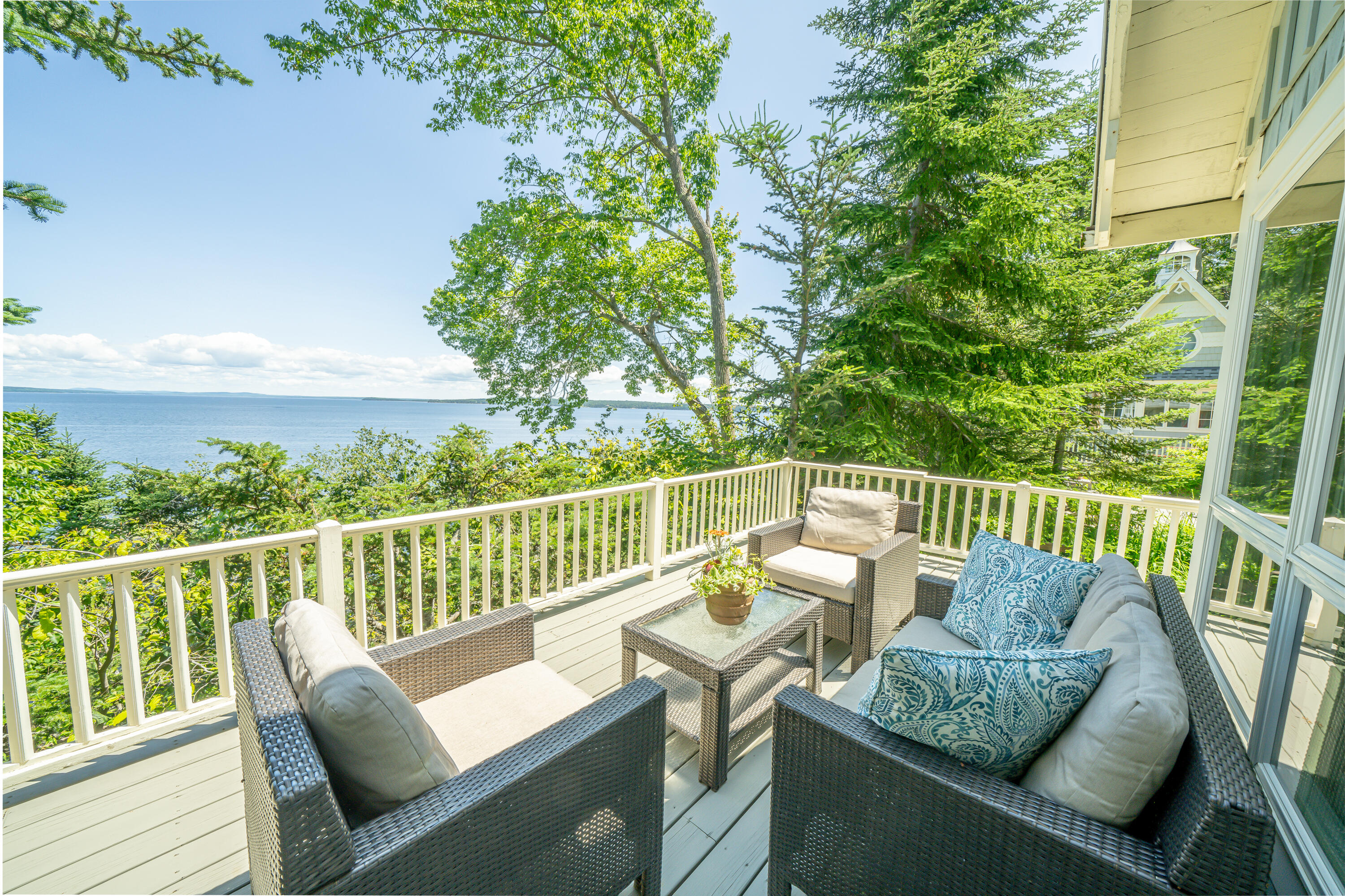 514 Shore Road Northport, ME 04849 - Photo 28 of 47 514 Shore Nestled Inn Deck