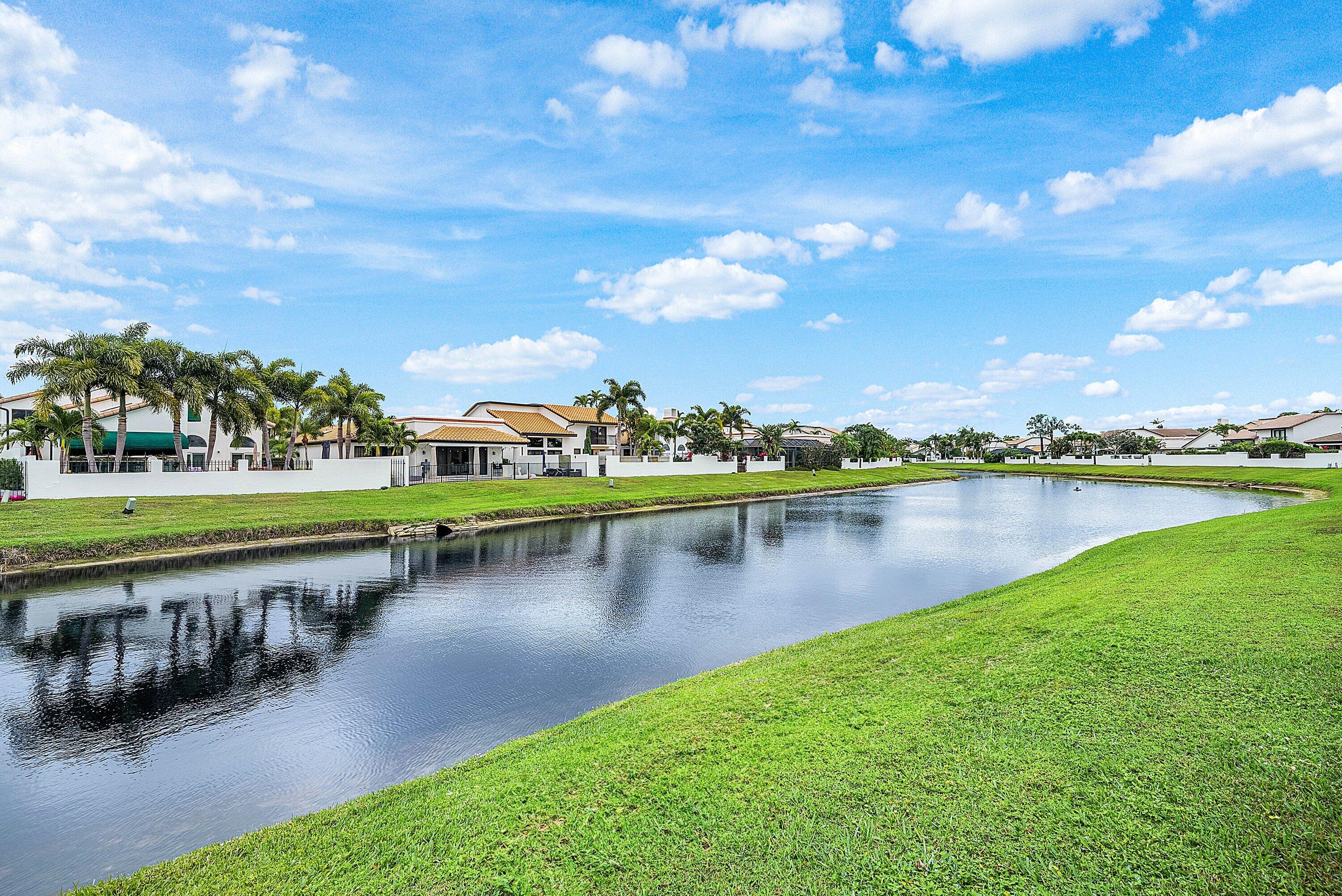 6547 Via Rosa Boca Raton, FL 33433 - Photo 48 of 55 Lake