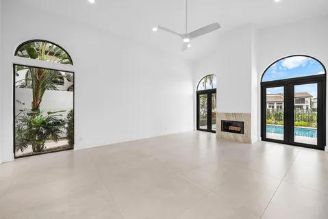 en view interior of a house and an entryway