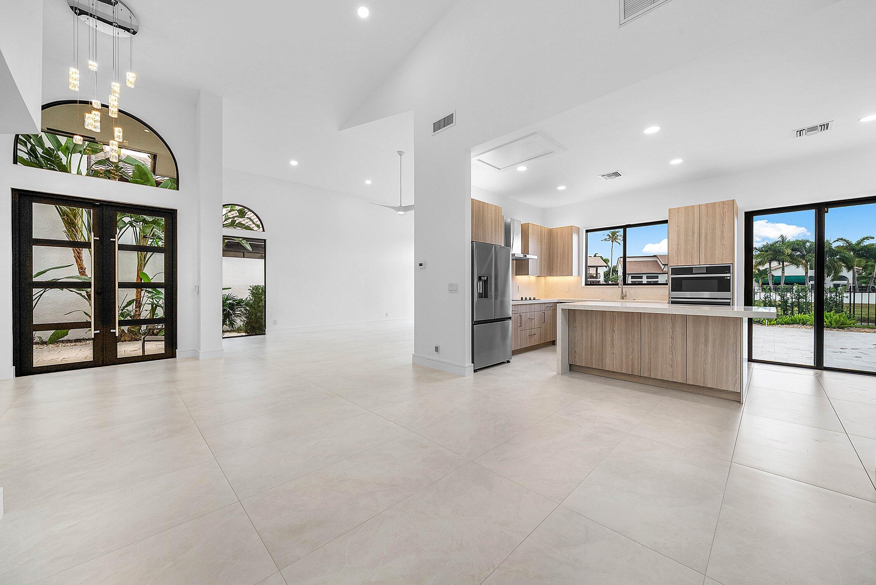 6547 Via Rosa Boca Raton, FL 33433 - Photo 10 of 55 View to Kitchen