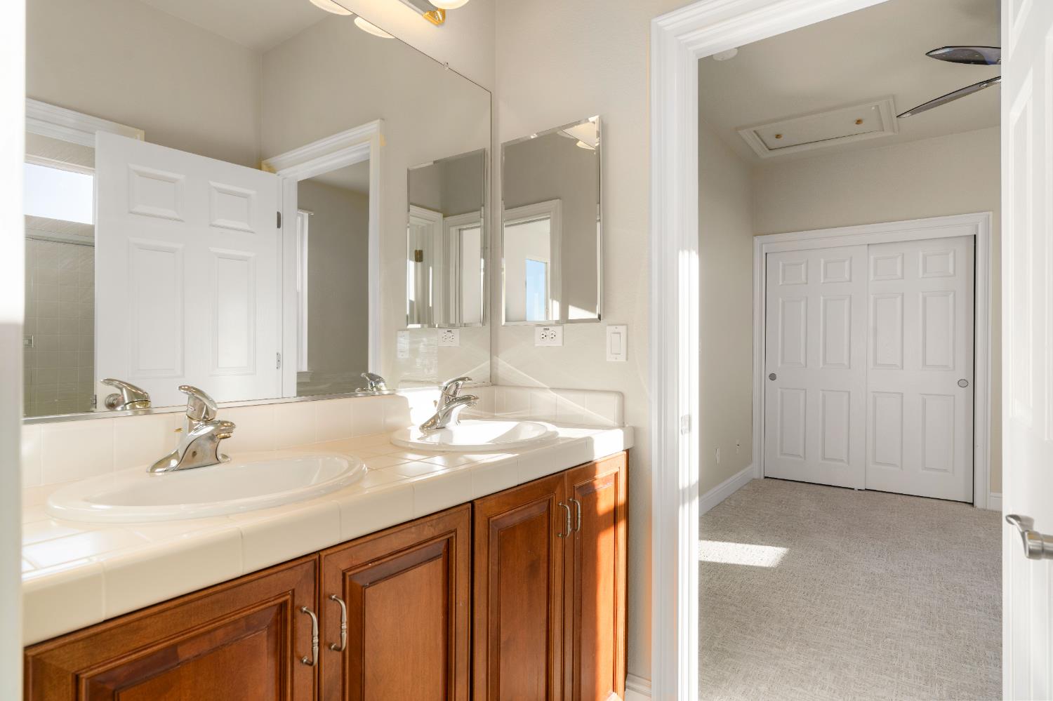 1580 Vista Ridge Way Roseville, CA 95661 - Photo 28 of 58 a bathroom with a sink double vanity and a mirror