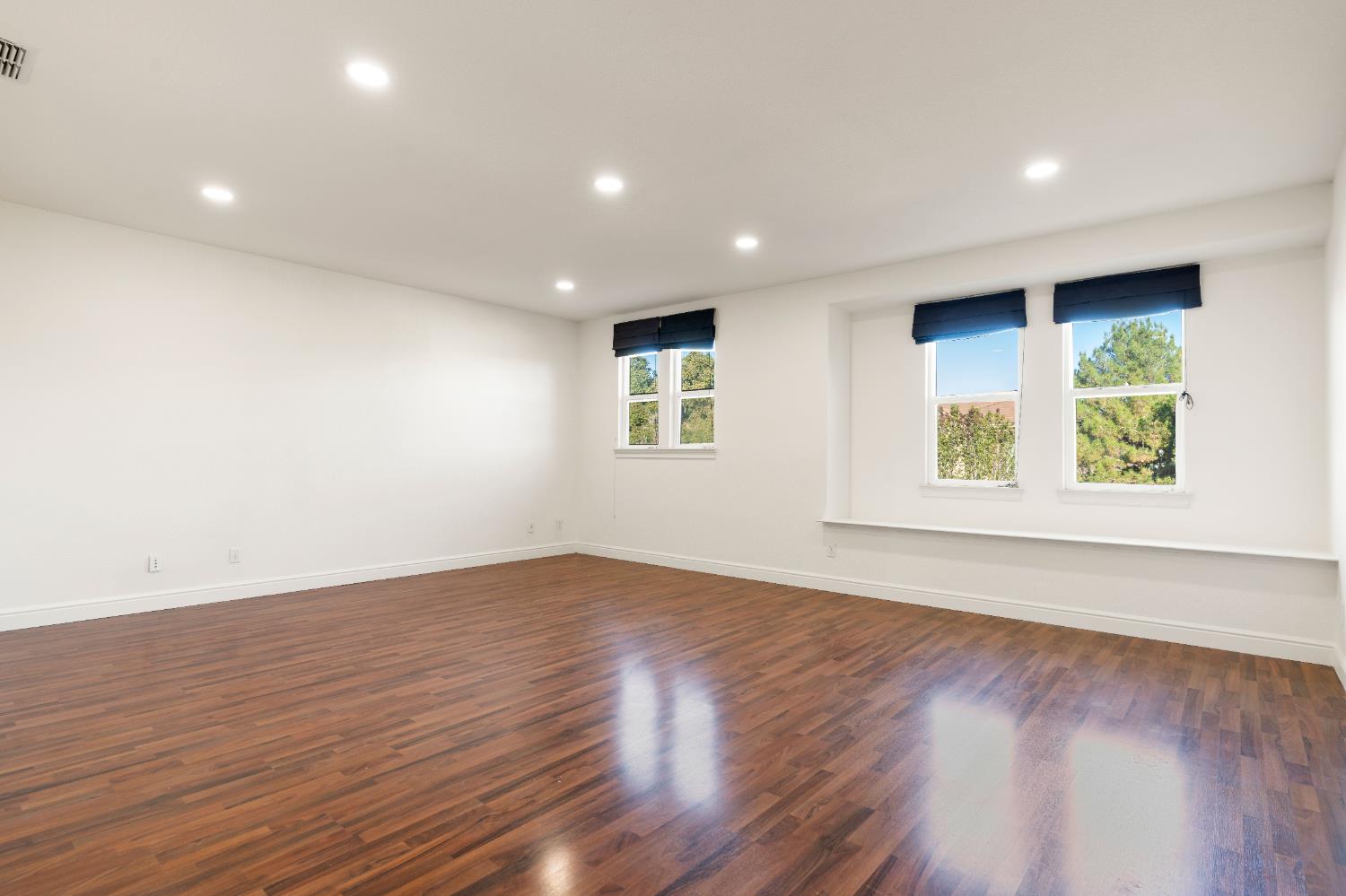 1580 Vista Ridge Way Roseville, CA 95661 - Photo 37 of 58 an empty room with wooden floor and windows