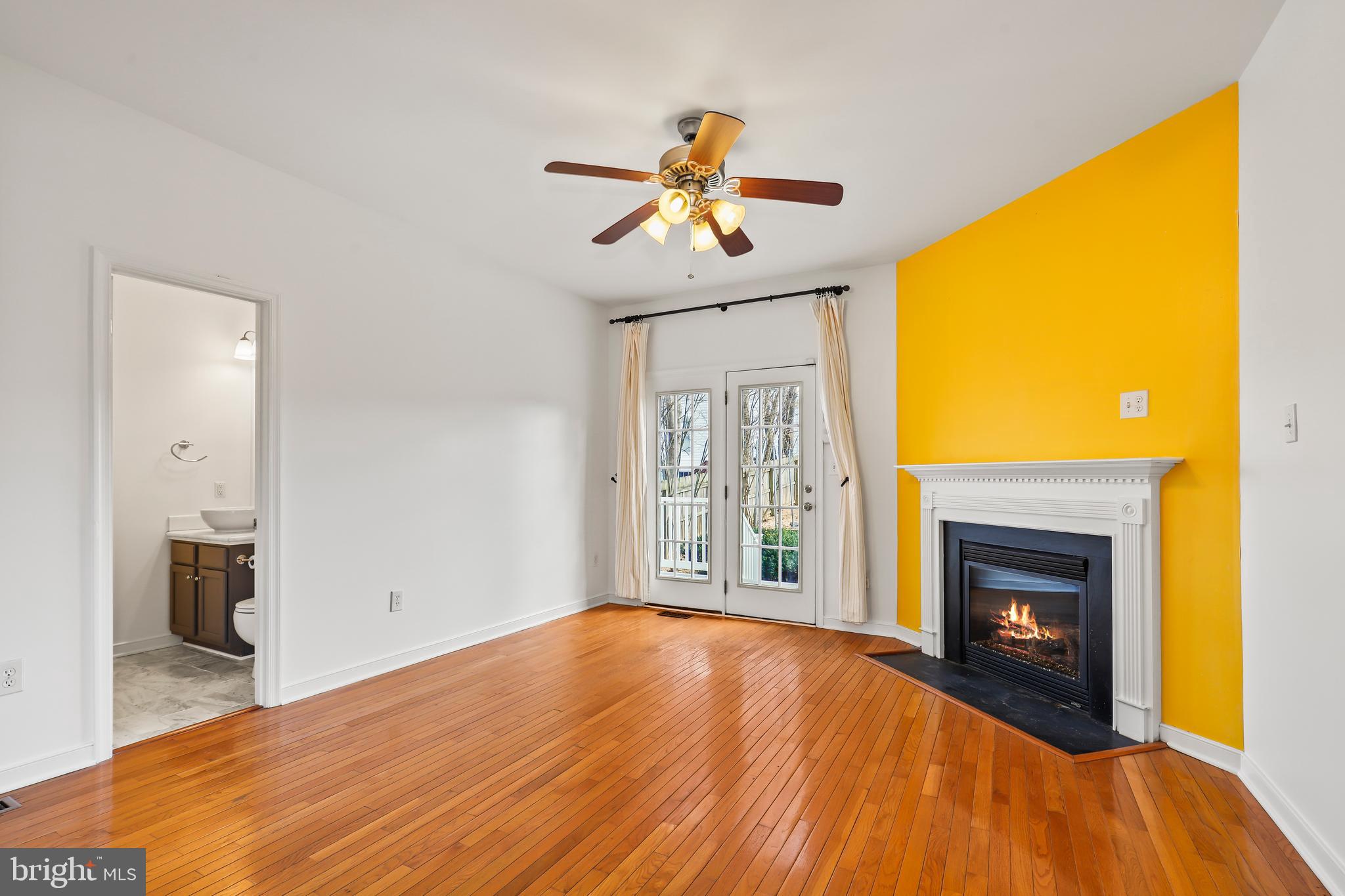 308 Progress Street Fredericksburg, VA 22401 - Photo 7 of 42 French doors in living room lead to back deck