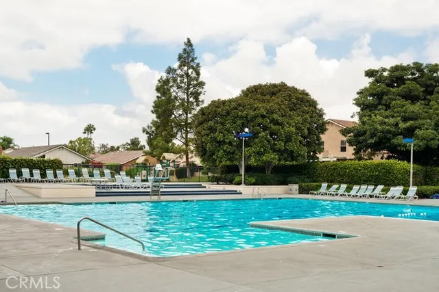 an outdoor view with garden