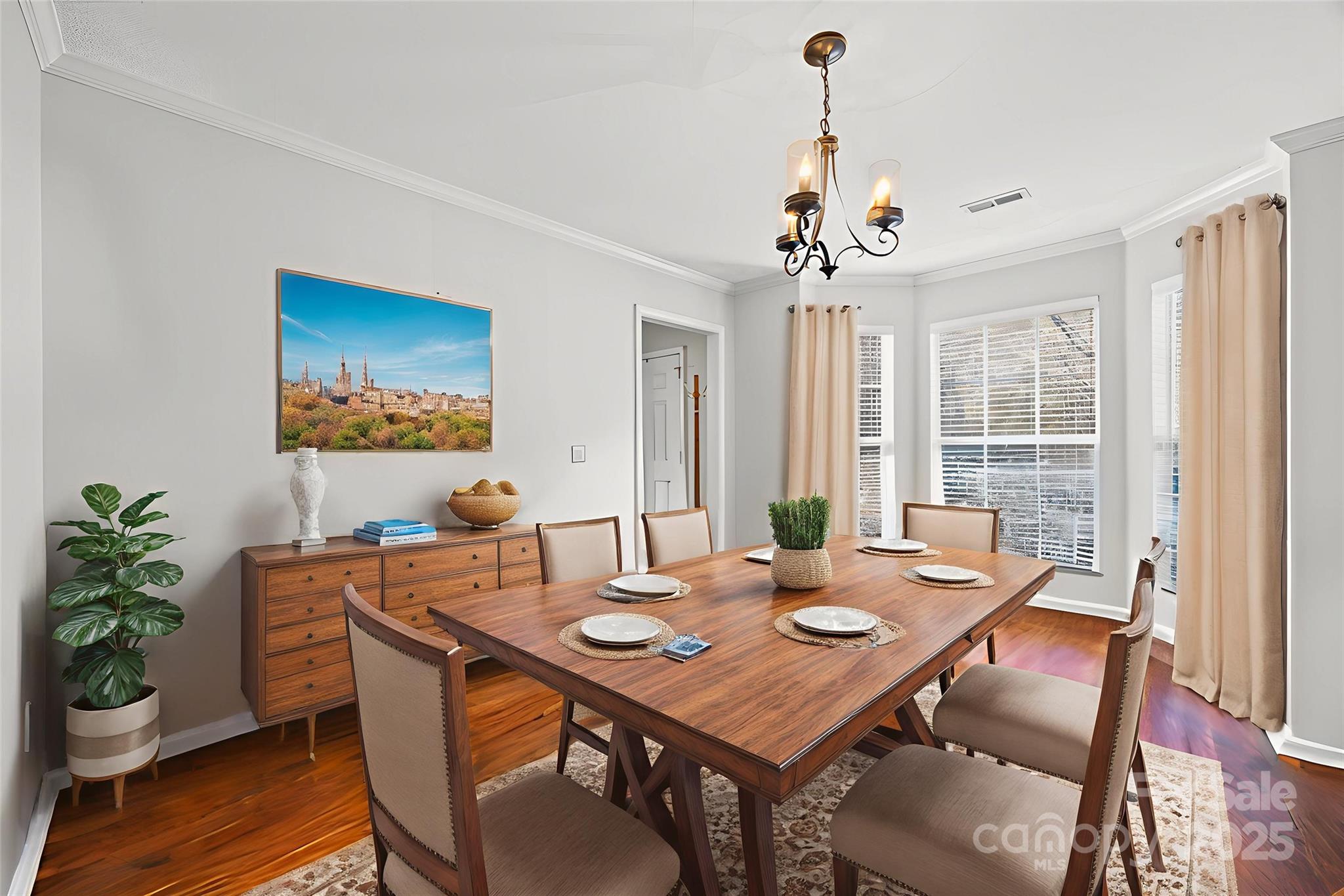 1337 Windsor Ridge Drive Rock Hill, SC 29732 - Photo 10 of 25 a view of a dining room with furniture window and wooden floor