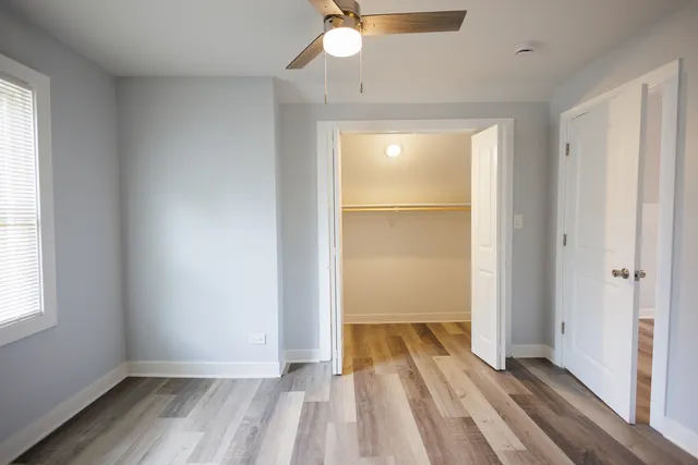 a view of wooden floor in a room