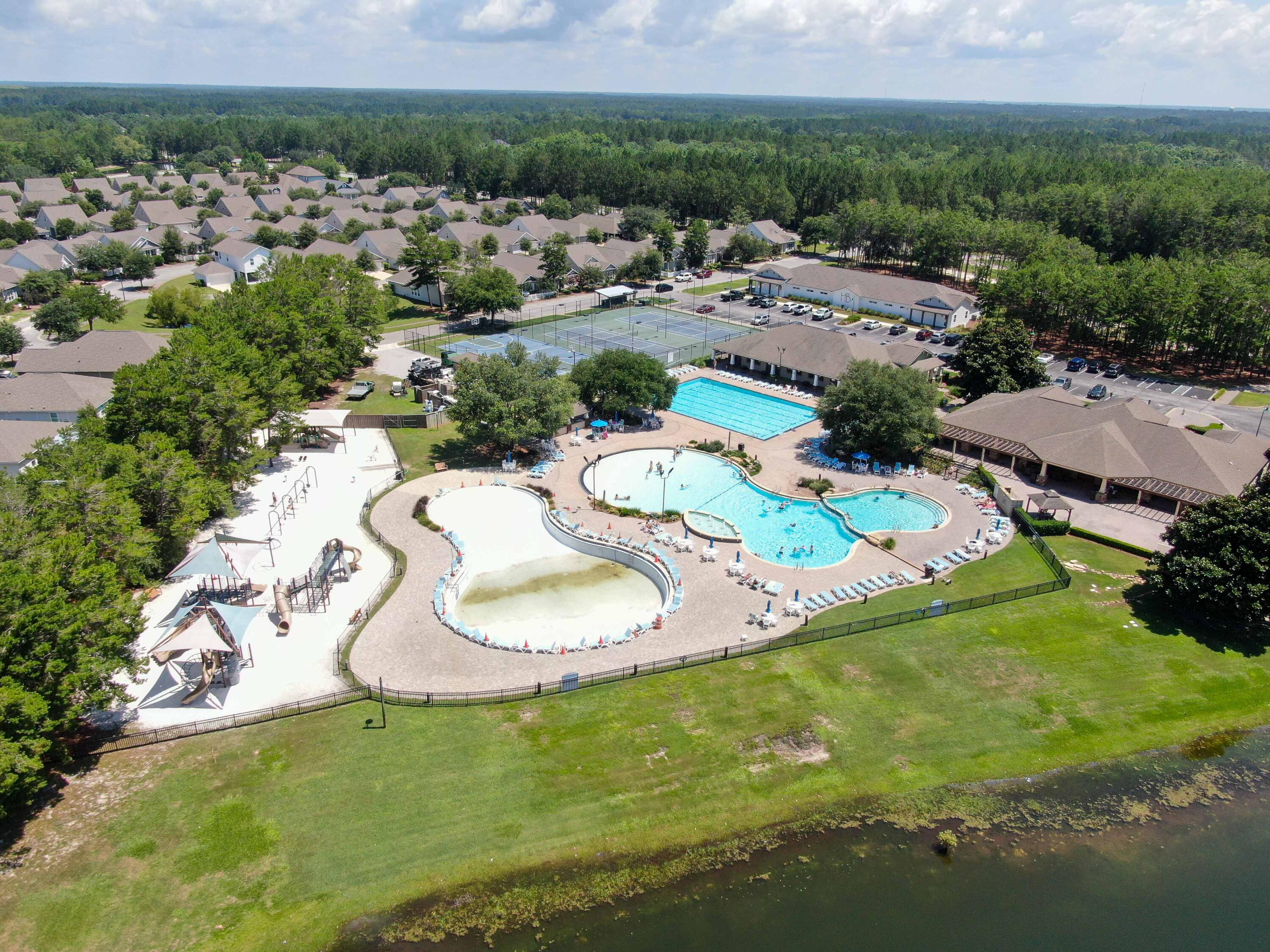 80 Sarona Street Freeport, FL 32439 - Photo 45 of 65 a aerial view of a house with a yard