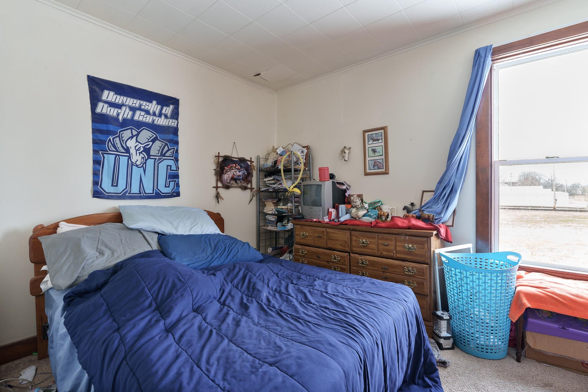 102 North Main Street Leaf River, IL 61047 - Photo 12 of 13 a bed room with furniture and a window