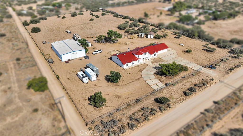 8381 White Road Phelan, CA 92371 - Photo 53 of 59 an aerial view of a house with a mountain